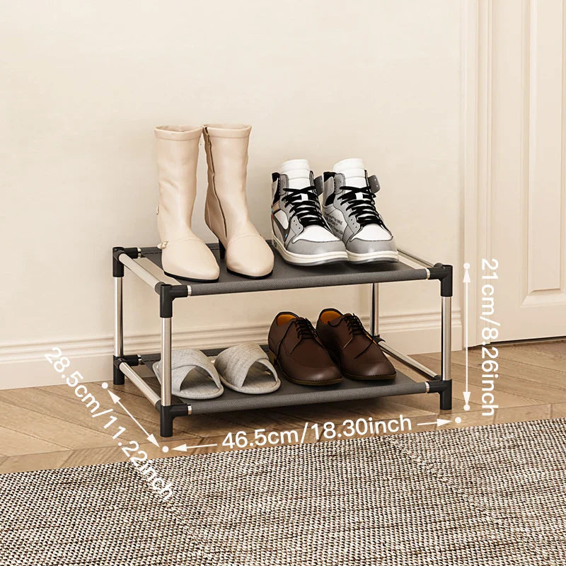 Tall Shoe Rack: Space-Saving, Steady, and Durable Storage Solution