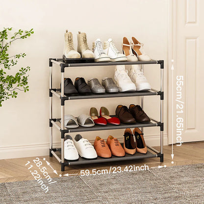 Tall Shoe Rack: Space-Saving, Steady, and Durable Storage Solution