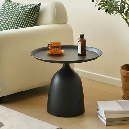 Contemporary Round Side Table: Sleek Design Meets Functionality