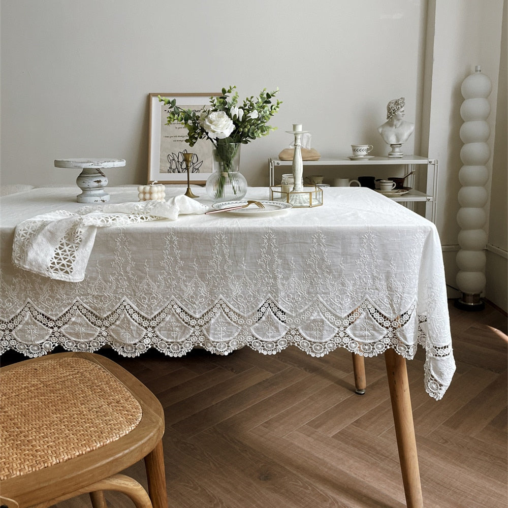 White Tablecloth | Classic Elegance for Every Table Setting