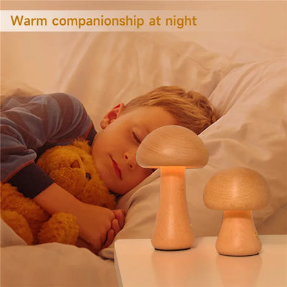 Cute Mushroom Night Light | Whimsical Bedroom Décor