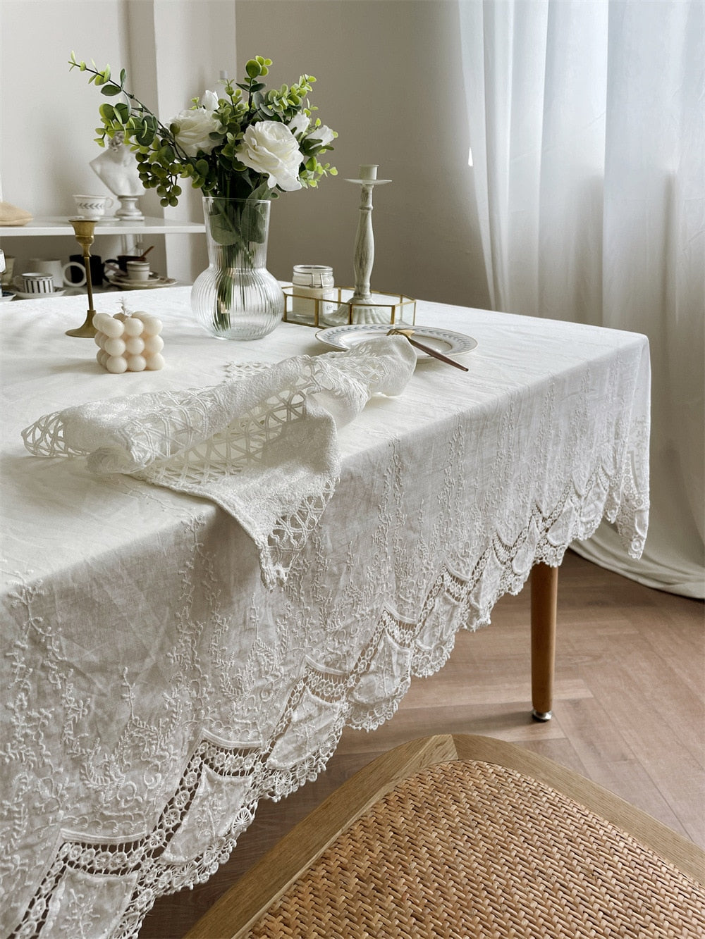 White Tablecloth | Classic Elegance for Every Table Setting