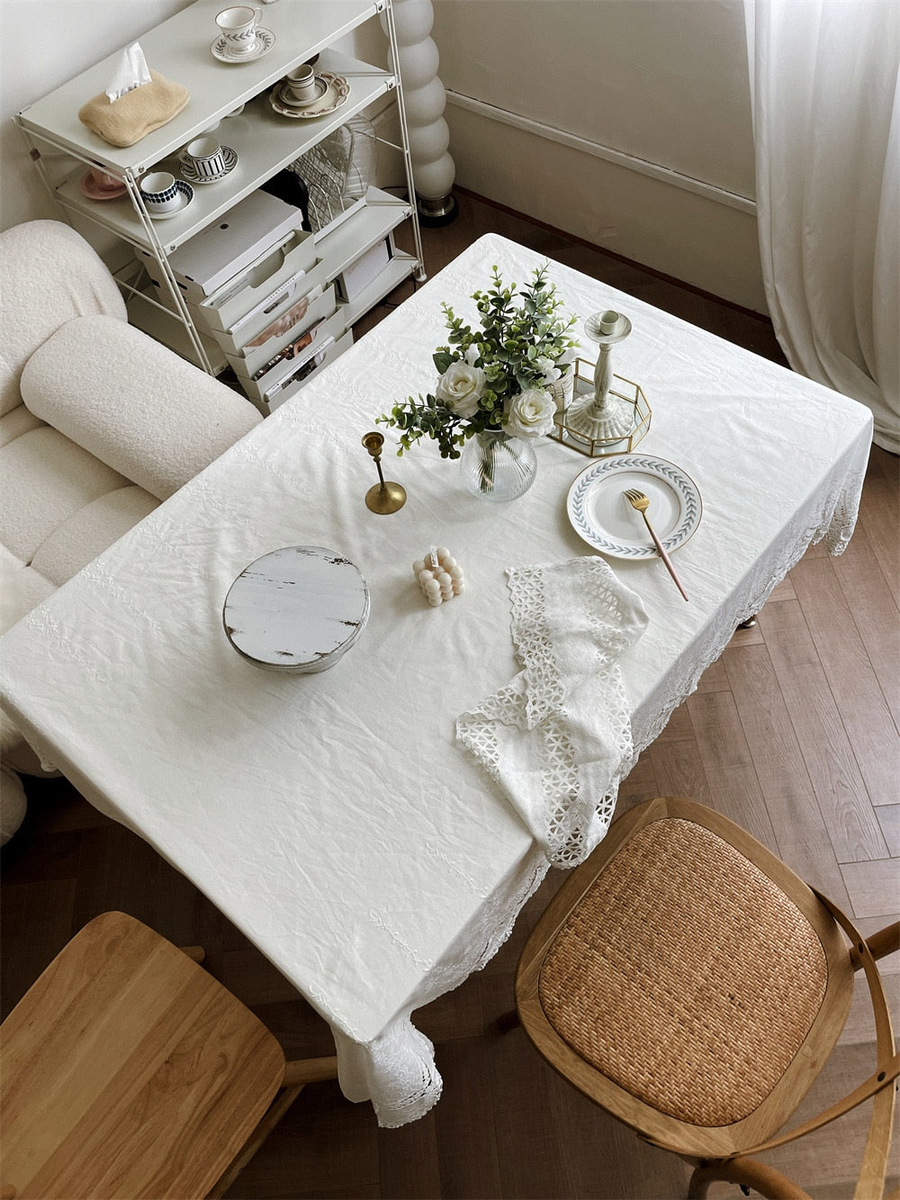 White Tablecloth | Classic Elegance for Every Table Setting