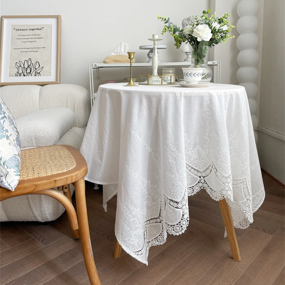 White Tablecloth | Classic Elegance for Every Table Setting