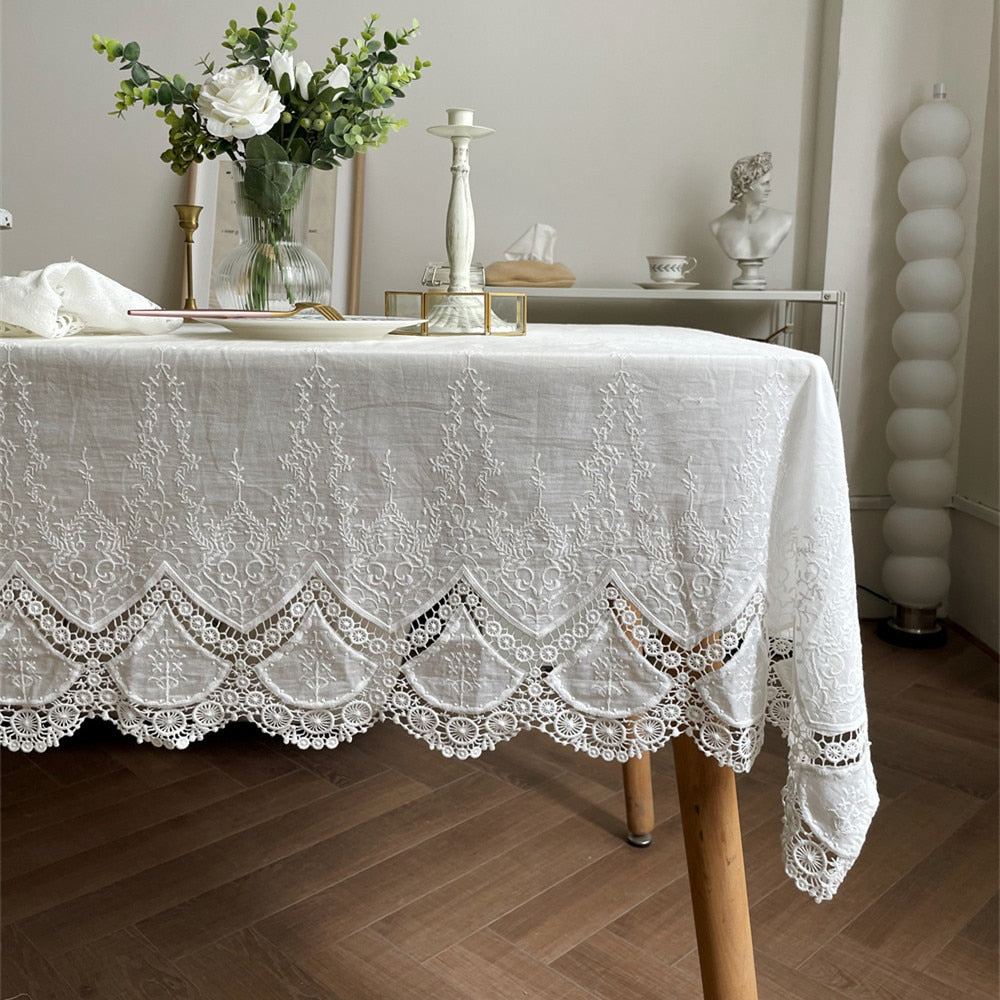 White Tablecloth | Classic Elegance for Every Table Setting