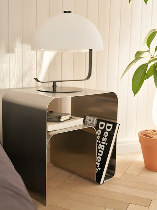 Minimalist Stainless Steel Lounge Side Table | Minimalist Perfection