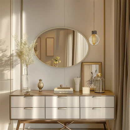 Orangme Bathroom Vanity Mirror – Elegant Design for Bedroom, Living Room, and Hallway