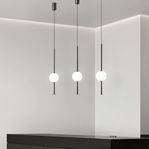 Nordic Black Pendant Light | Postmodern Illumination