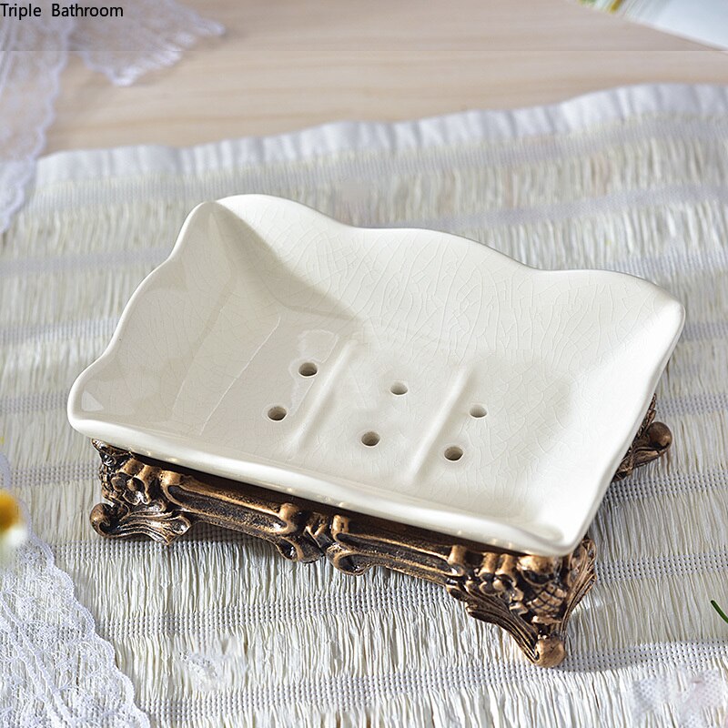 Vintage Charm Soap Dish: Elegant Design with Timeless Appeal